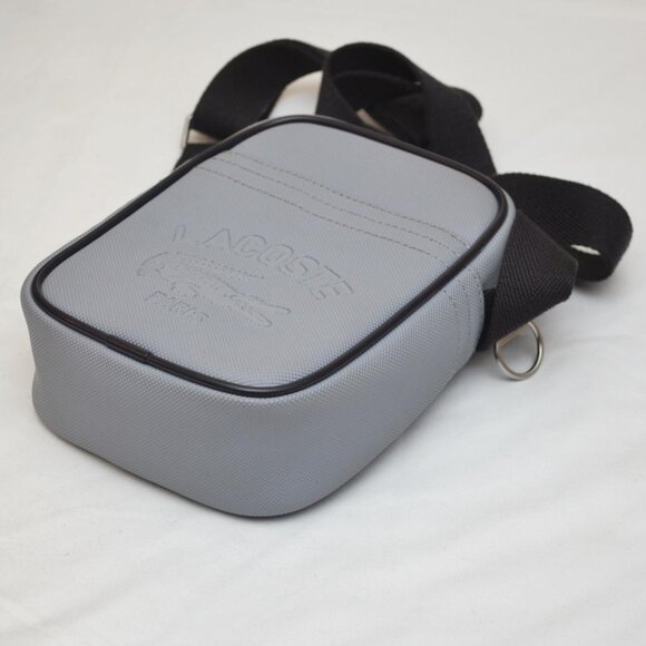 Lacoste Unisex Club 1930 Petit Piqué Effect Vertical Crossbody Bag - Picture 3 of 6